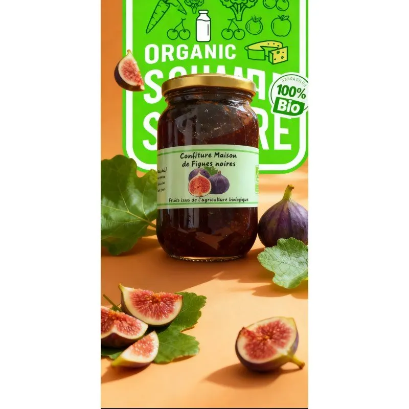 Organic Confiture de figues noires