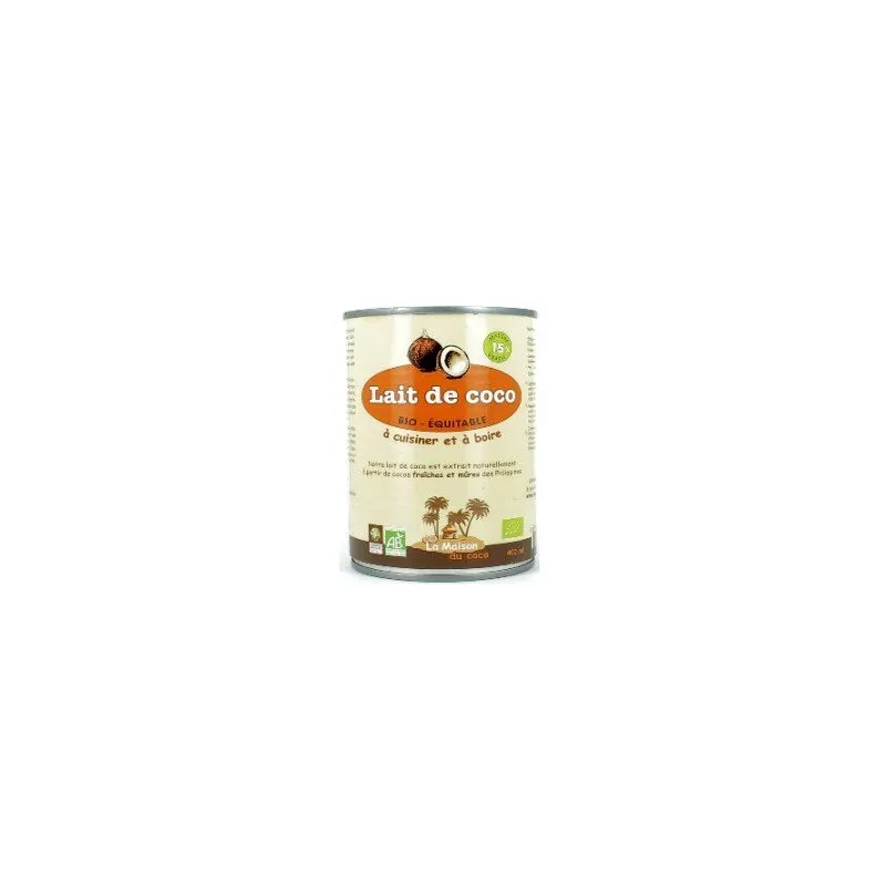 Lait de coco bio, Organic Square Marrakech
